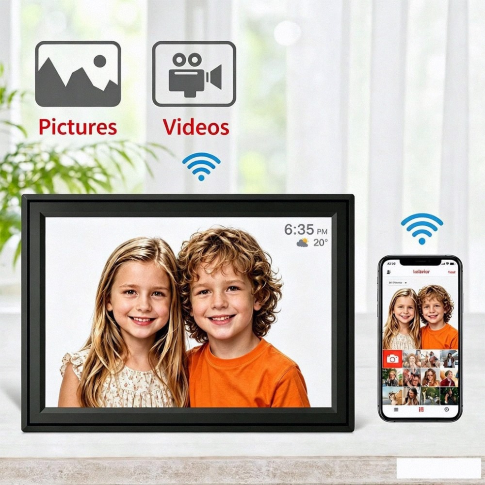 10.1 inch Digital Picture Fram - Digital Photo Frame Wifi ulasan dan harga