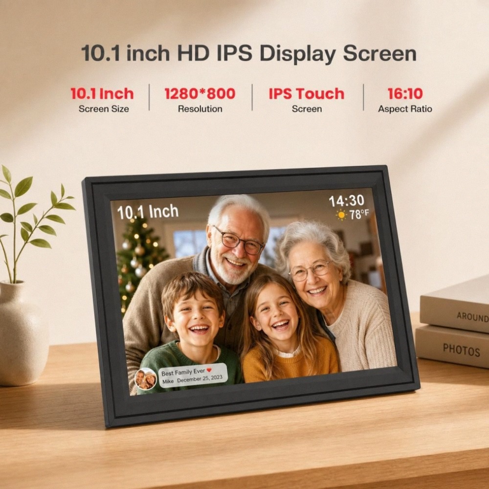 10.1 inch Digital Picture Fram - Digital Photo Frame Wifi ulasan dan harga