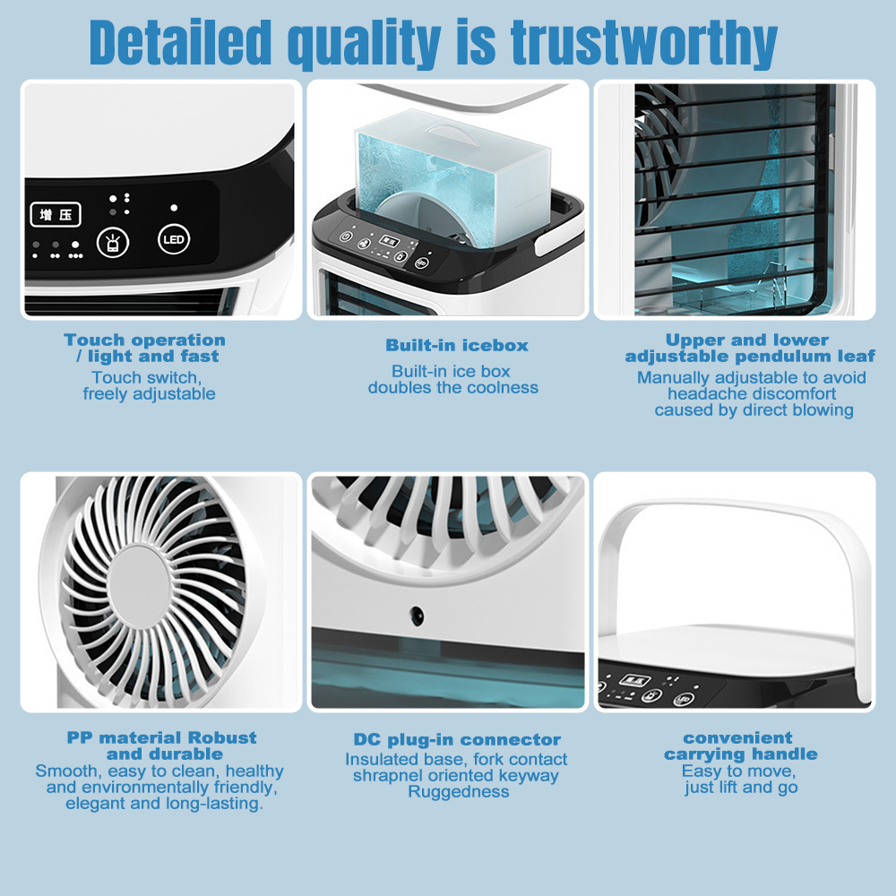 Portable Mini Air Conditioner  - Electronics Gadgets For Home ulasan dan harga