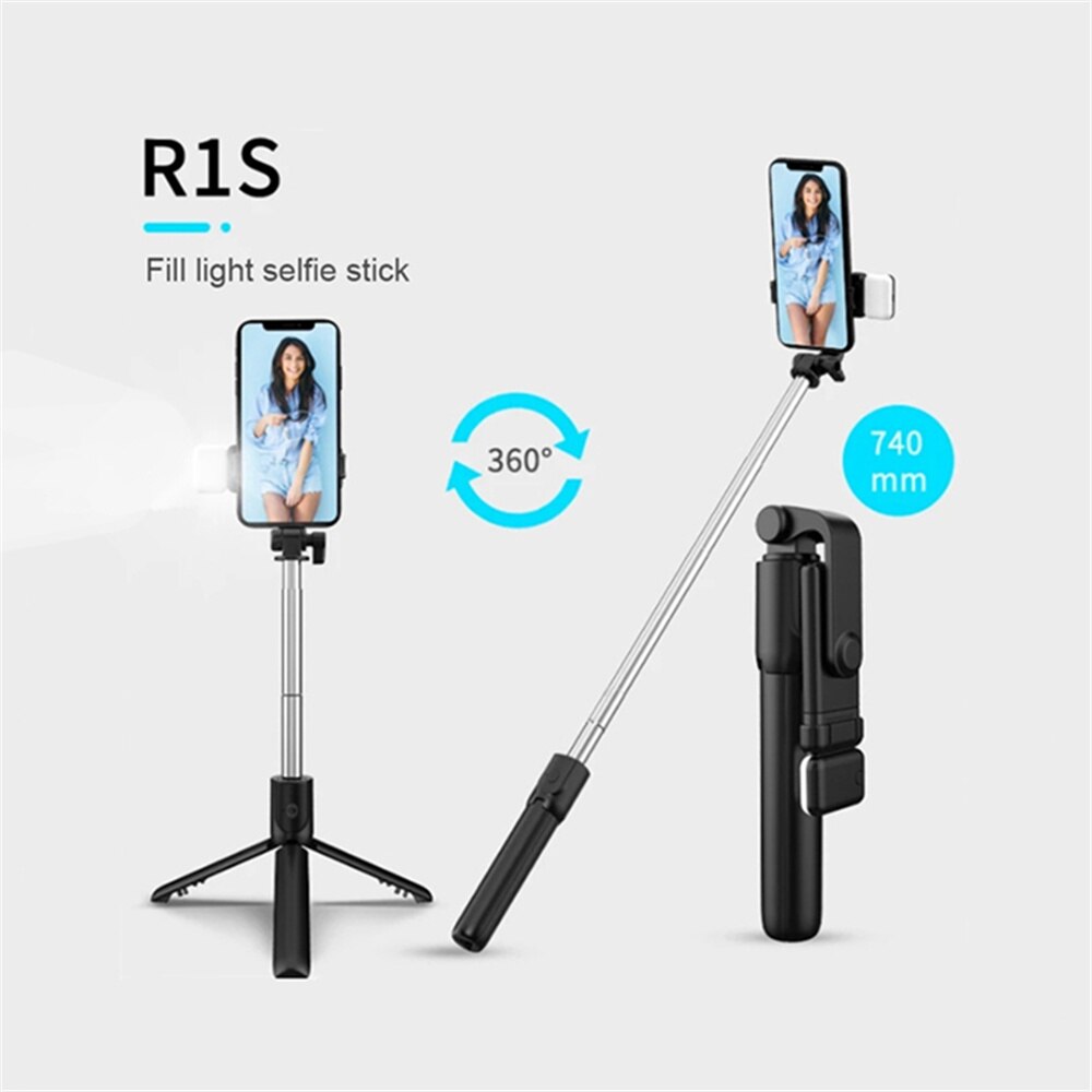 Wireless Selfie Stick Foldable - Auto Tracking Tripod ulasan dan harga