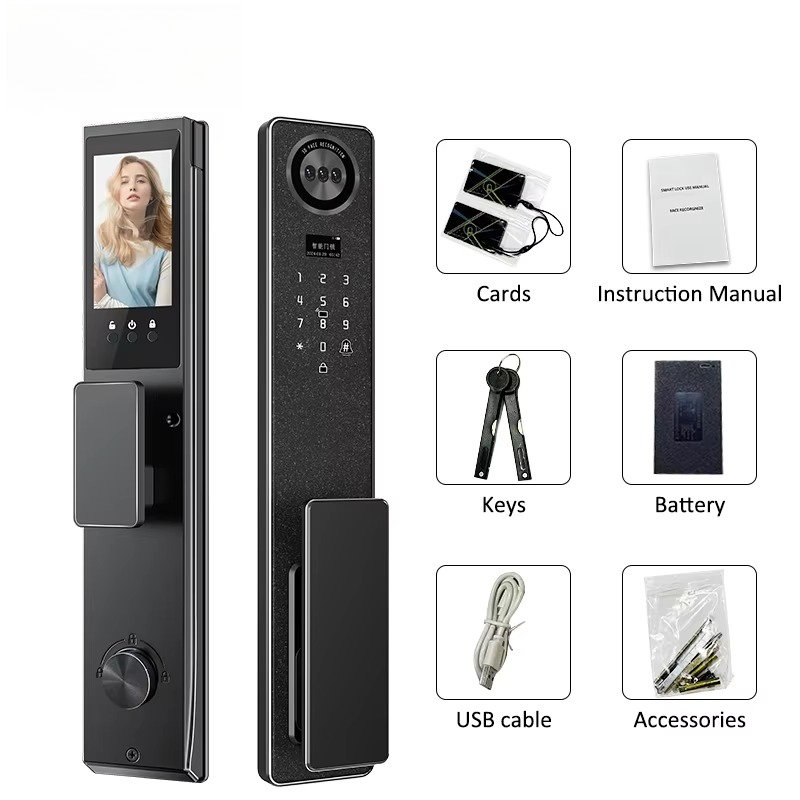 Tuya WiFi Smart Door Lock, Hom - Electronics For Home ulasan dan harga