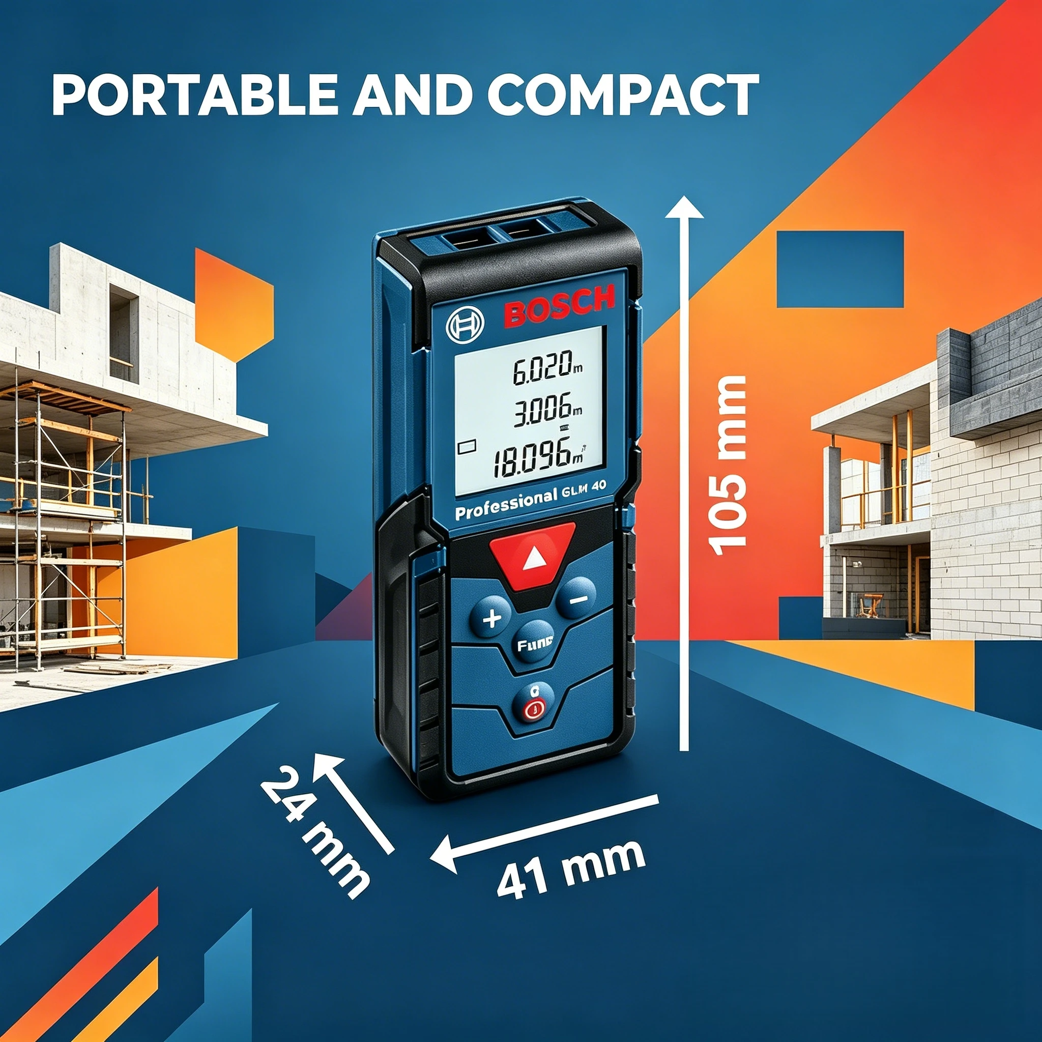 BOSCH GLM 4000 Laser Range Fin - Laser Distance Measure ulasan dan harga