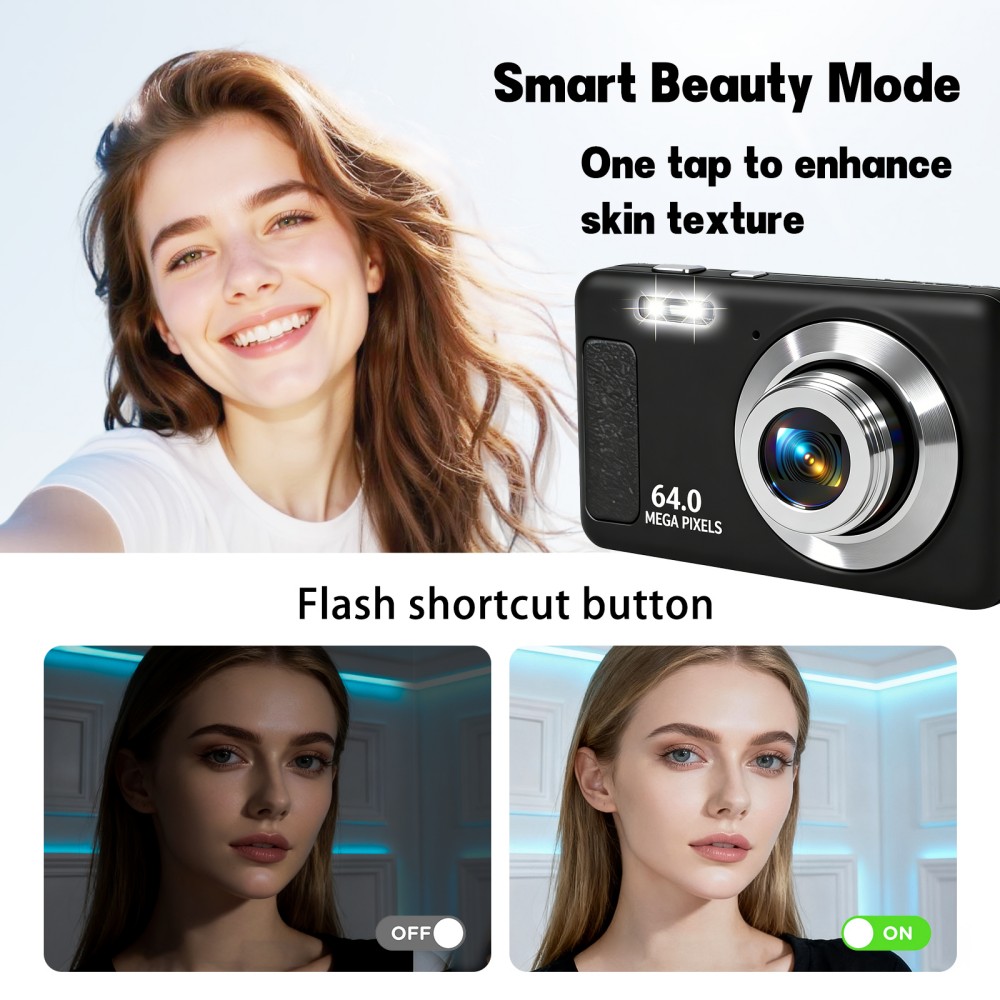 4K Ultra HD Portable Digital C - Electronics Gadgets For Home ulasan dan harga