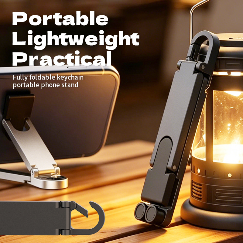 Foldable Phone Stand Keychain, - Auto Tracking Tripod ulasan dan harga