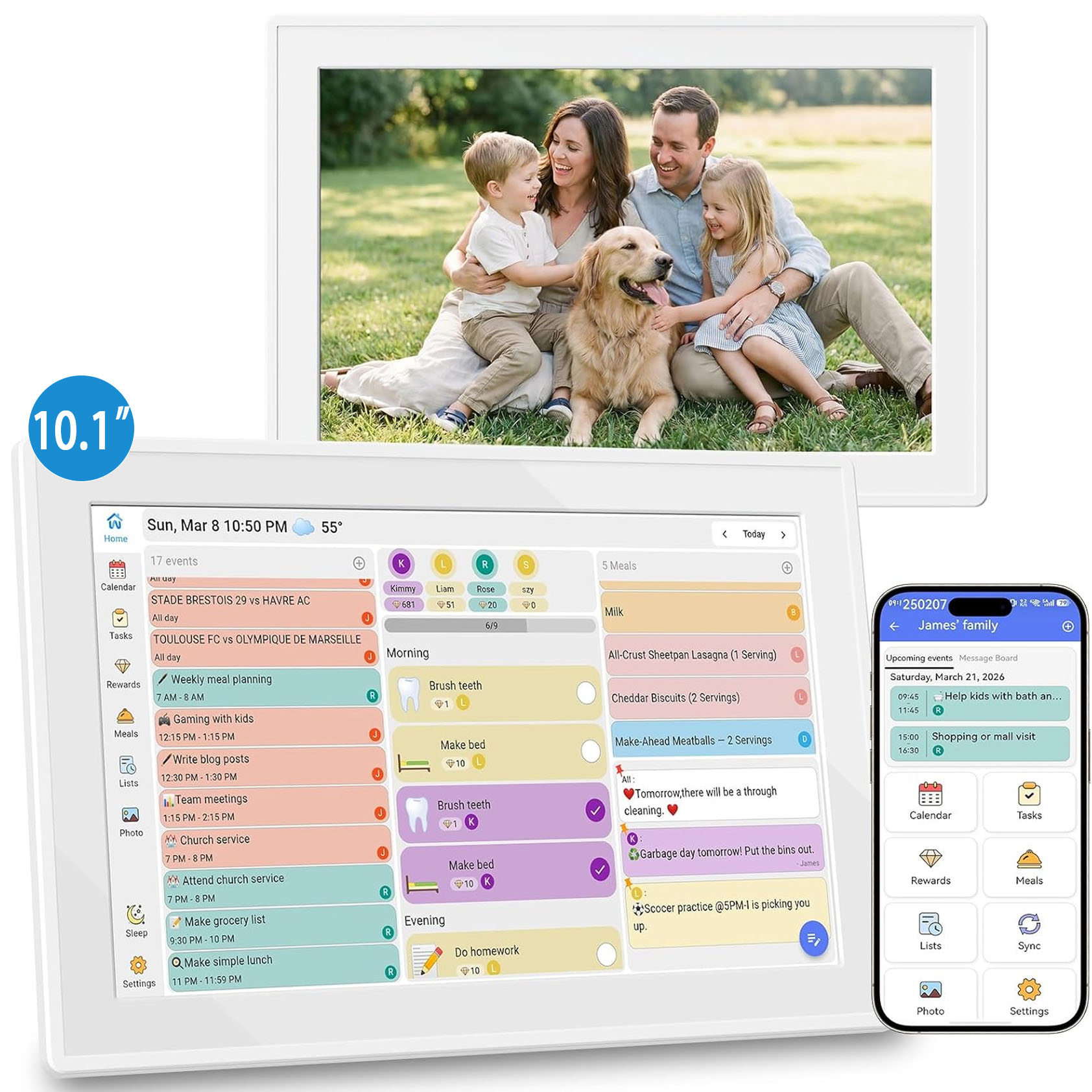 10.1 Inch WiFi Digital Family  - Digital Photo Frame Wifi ulasan dan harga