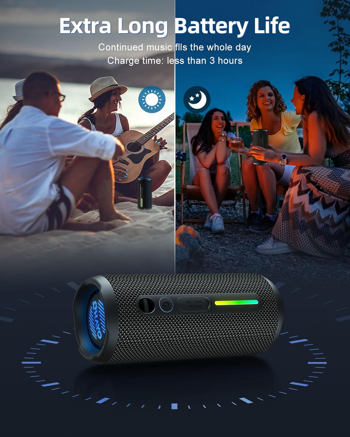 Ohayo S7 Portable Waterpro Blu - Electronics Gadgets For Home ulasan dan harga