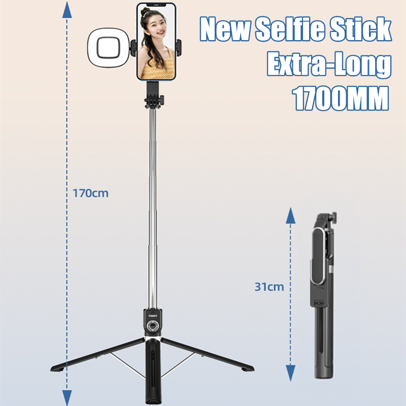 FGCLSY 2023 New Extra Long Sel - Auto Tracking Tripod ulasan dan harga