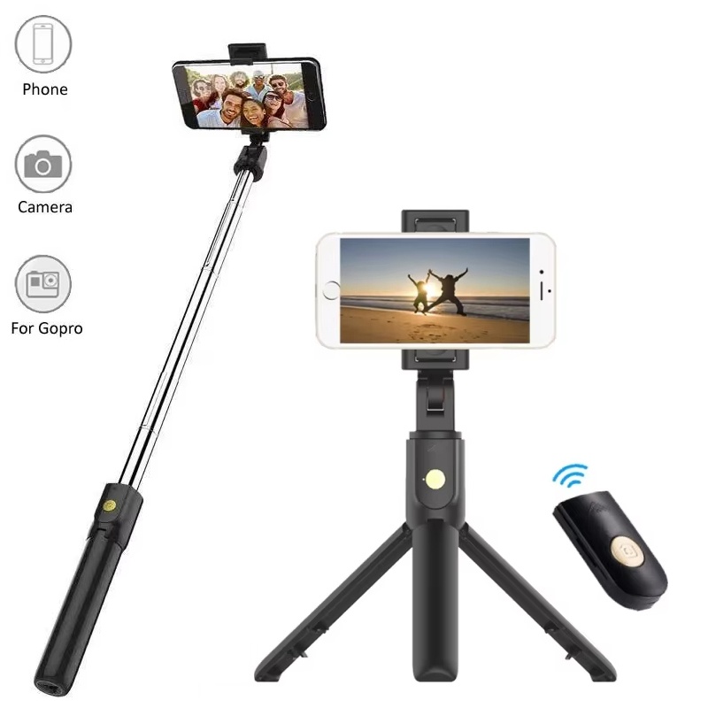 3 In 1 Mini Wireless Bluetooth - Auto Tracking Tripod ulasan dan harga