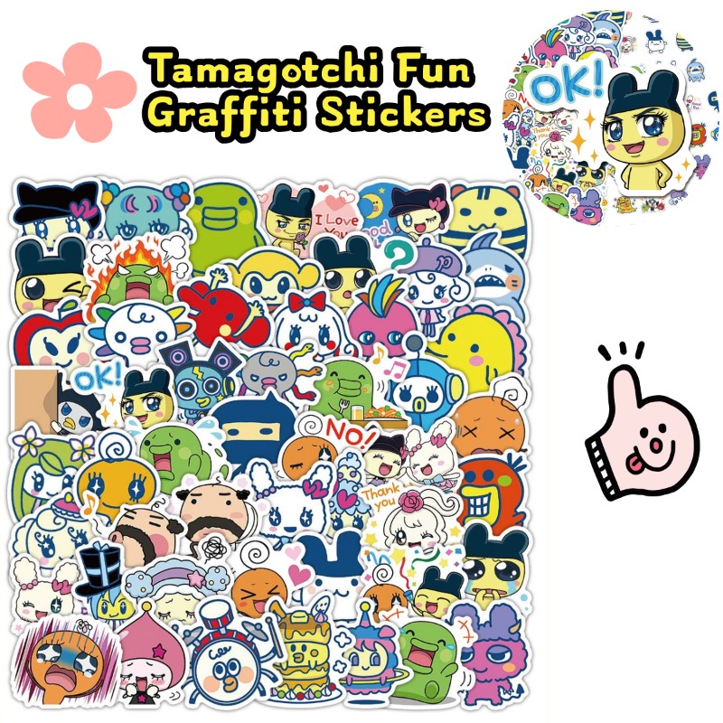 Japanese Tamagotchi Stickers E - Electronics In Japan ulasan dan harga