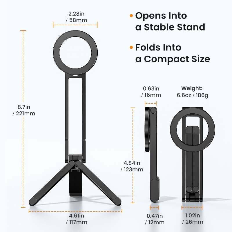 Pocket Magnetic Phone Holder M - Auto Tracking Tripod ulasan dan harga