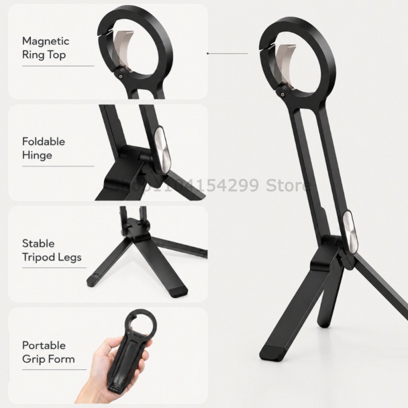 Pocket Magnetic Phone Holder M - Auto Tracking Tripod ulasan dan harga