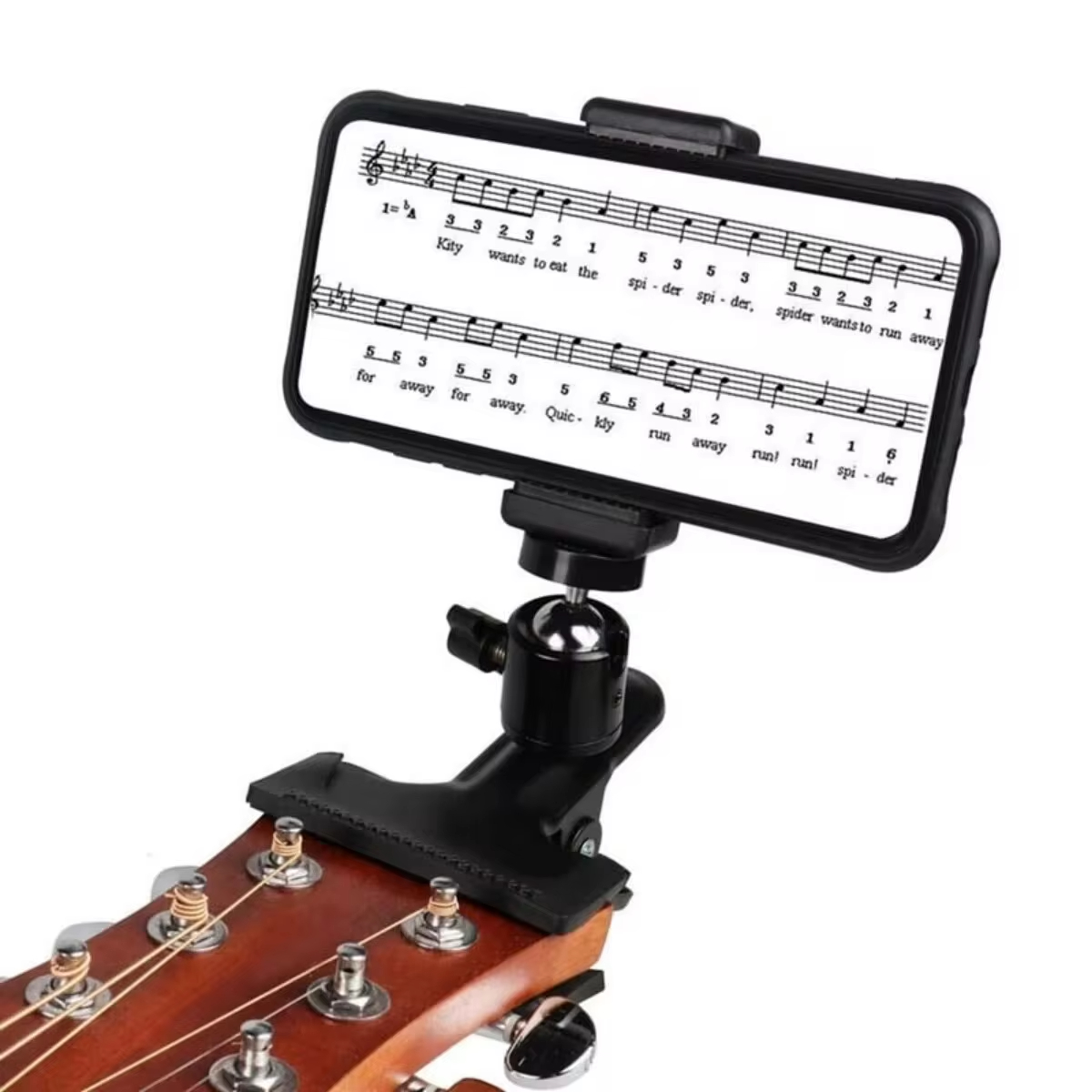 Miwayer Guitar Head Clip Mobil - Auto Tracking Tripod ulasan dan harga