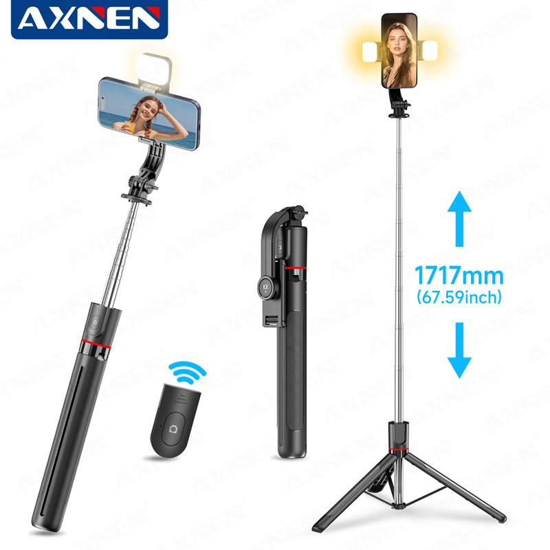 AXNEN F15 Extendable Selfie St - Auto Tracking Tripod ulasan dan harga