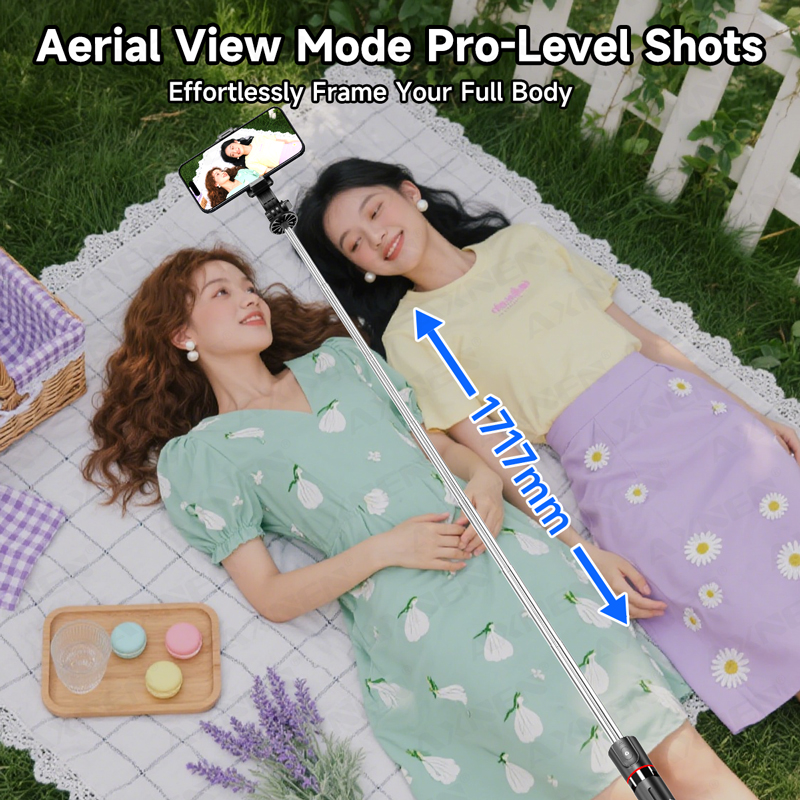 AXNEN F15 Extendable Selfie St - Auto Tracking Tripod ulasan dan harga