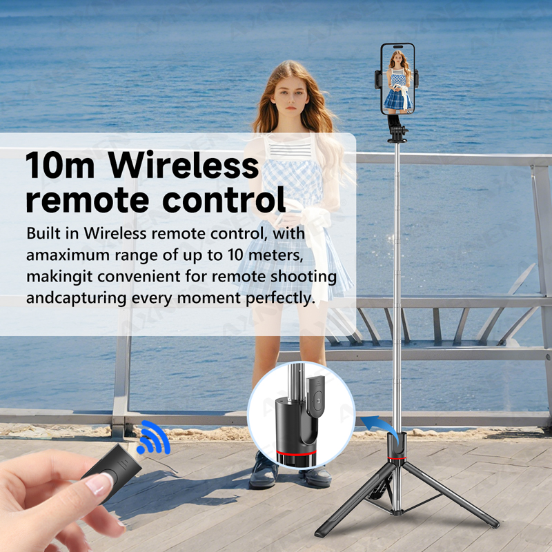 AXNEN F15 Extendable Selfie St - Auto Tracking Tripod ulasan dan harga
